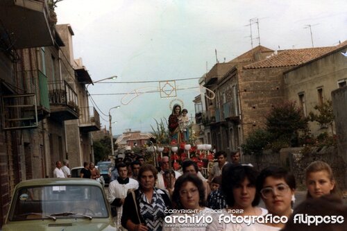 1985 processione Madonna della Catena